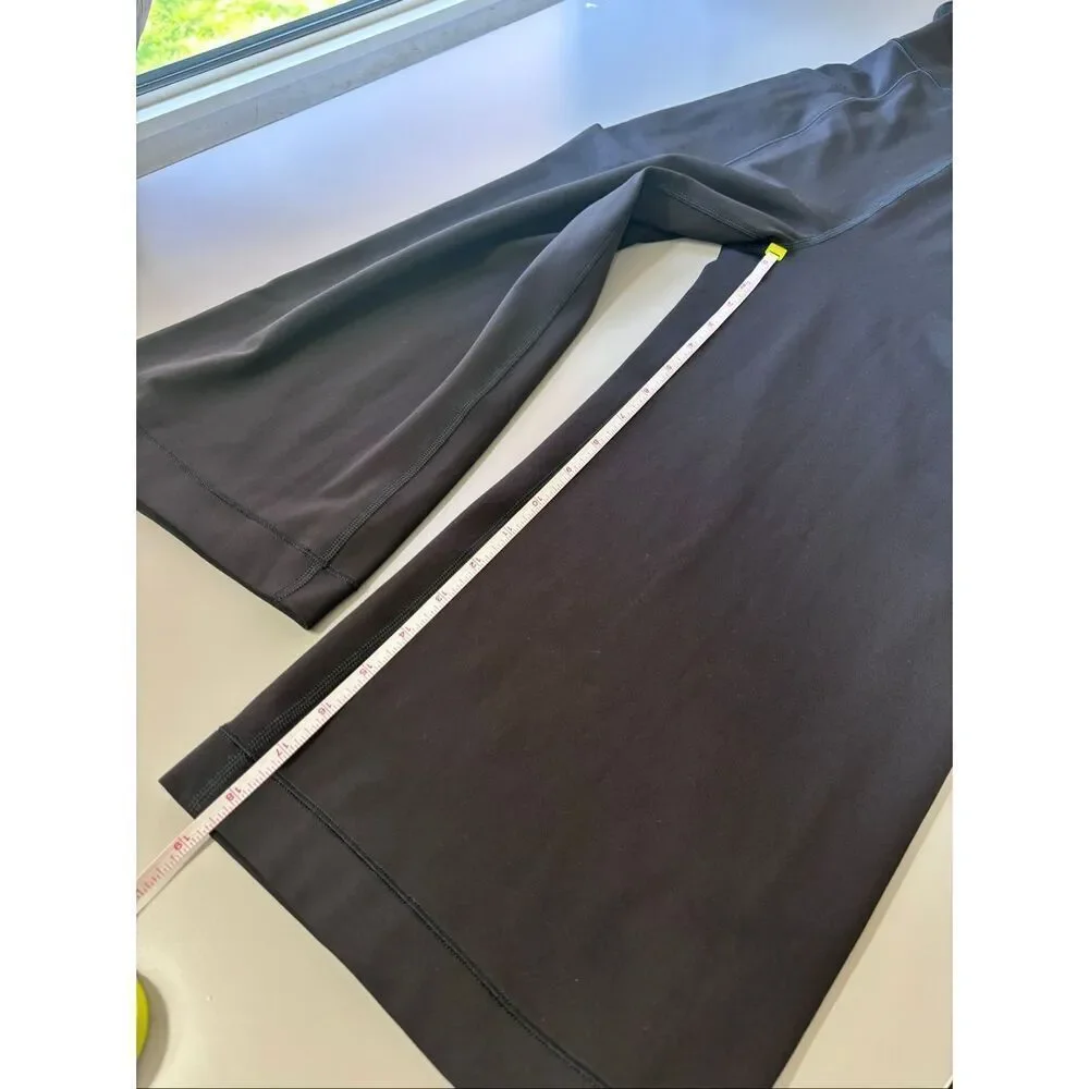 Athleta stash your treasures black wide leg jumpsuit girls 8/10